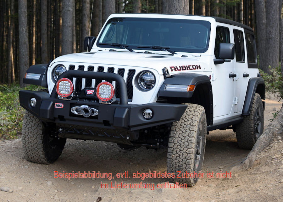 ARB Classic Deluxe Seilwindenstoßstange für Jeep Wrangler JL , schwarz ARB Classic Deluxe Seilwindenstoßstange für Jeep Wrangler JL , schwarz