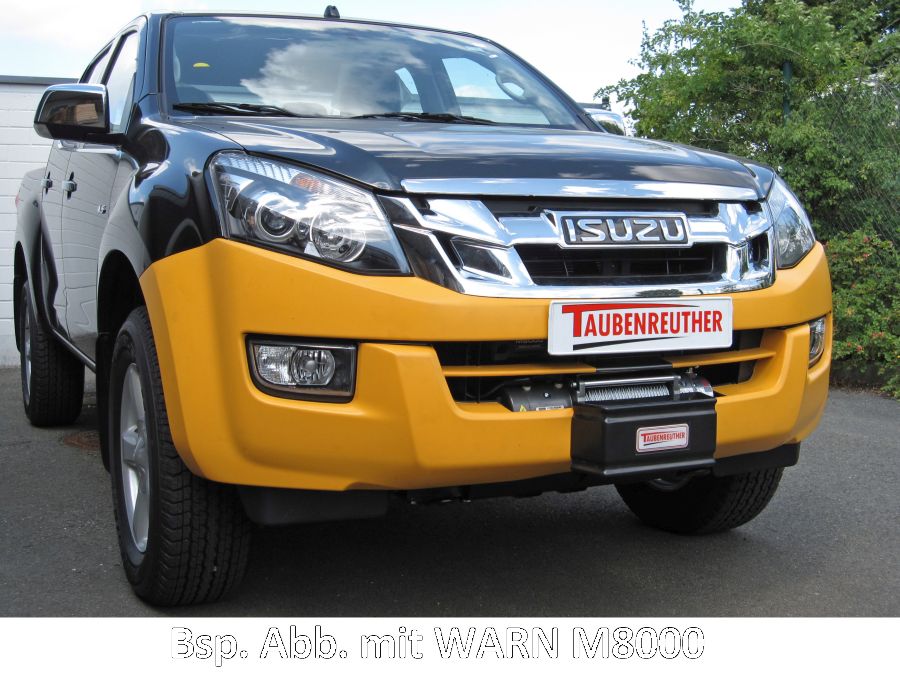 Seilwinden Set Isuzu D-Max ab `06/12-`17 mit WARN M8000 Seilwinden Set Isuzu D-Max ab `06/12-`17 mit WARN M8000