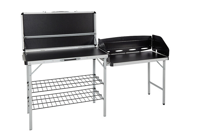 Movera-L-9931973100 Campingküche Isabella faltbar Farbe anthrazit