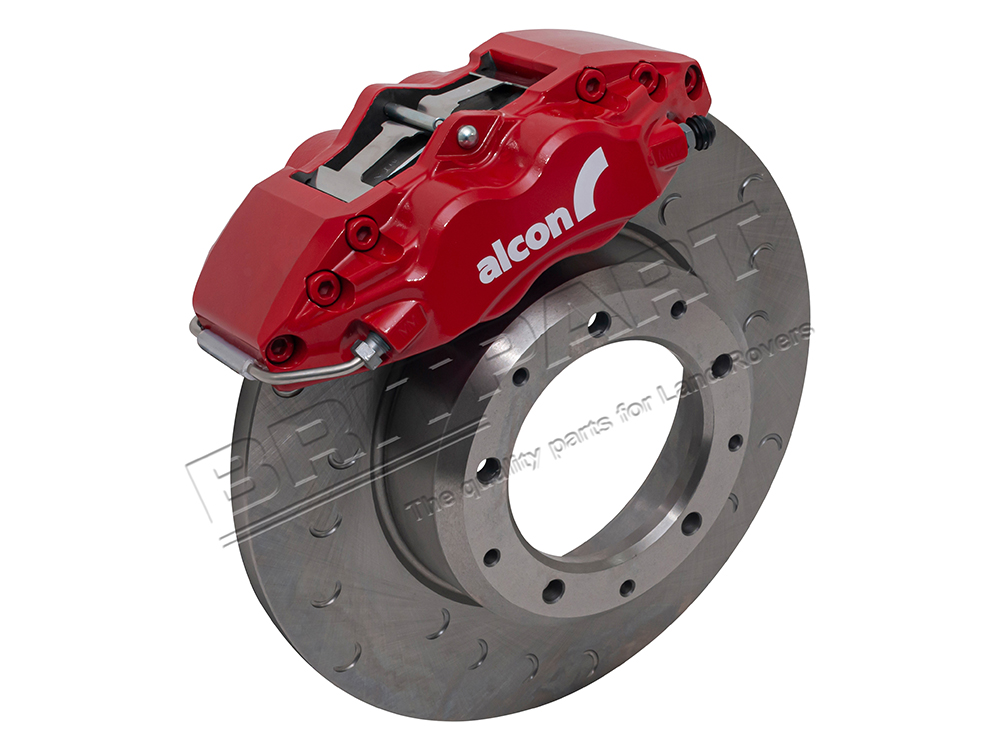 DA2704 Alcon Bremsanlage rot (4 Kolben) für hinten