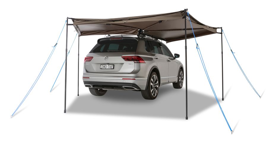 Rhino Rack Batwing Compact Markise, rechte Seite, mit ''Stow iT''