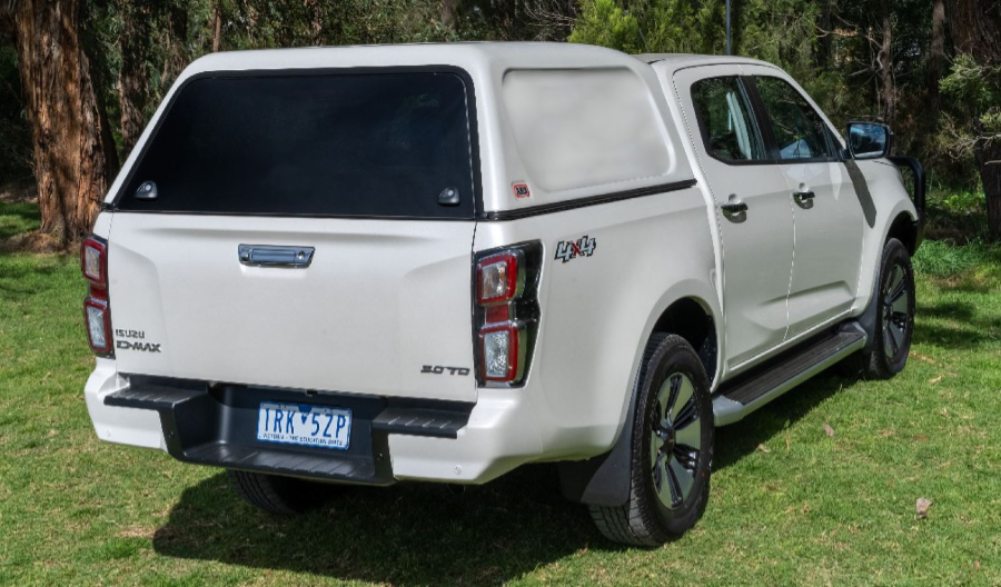 Basic Hardtop für Isuzu D-Max DC `21-> flach, glatt, seitlich geschlossen Basic Hardtop für Isuzu D-Max DC `21-> flach, glatt, seitlich geschlossen