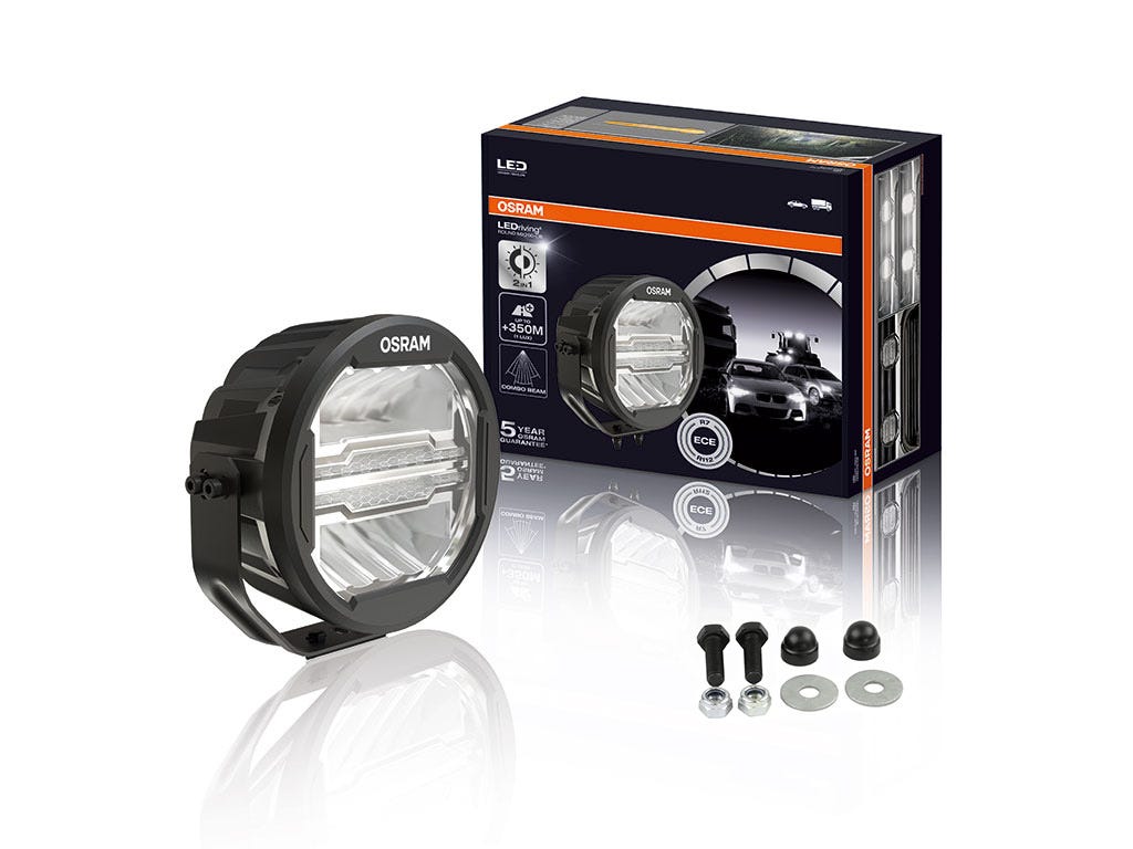 10in OSRAM LED Zusatzscheinwerfer rund MX260-CB / 12V / 24V / Kombilicht AND Halterungs Kit 10in OSRAM LED Zusatzscheinwerfer rund MX260-CB / 12V / 24V / Kombilicht AND Halterungs Kit