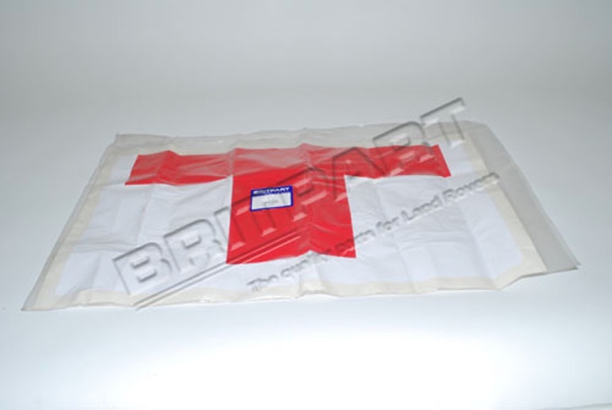 STC3465 Roteskreuz Aufkleber