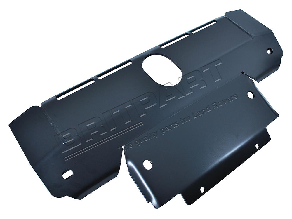 Britpart DA7530B Sump Guard Schwarz - D3 für Discovery 3