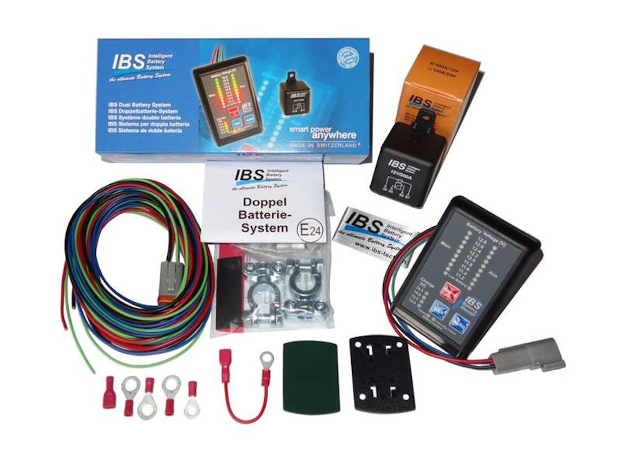 IBS Doppelbatteriesystem IBS-DBS 12-V Promotion Bundle inkl RBM+ IBS Doppelbatteriesystem IBS-DBS 12-V Promotion Bundle inkl RBM+