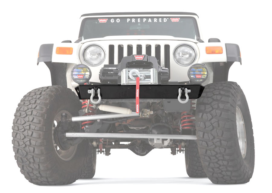 WARN Rock Crawler ''Stubby'' Frontstoß- stange Jeep Wrangler TJ `97-`06 WARN Rock Crawler ''Stubby'' Frontstoß- stange Jeep Wrangler TJ `97-`06