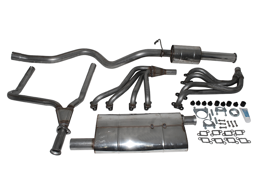 DA4242_extra Auspuffanlage, Edelstahl/ Stahllegierung RRC, 3,5l V8