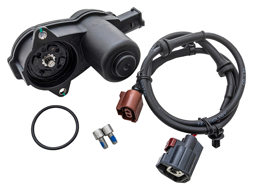 Britpart DA5775 Stellmotor elektronische Feststellbremse inkl. Kabelsatz für Freelander 2 / Range Rover Evoque