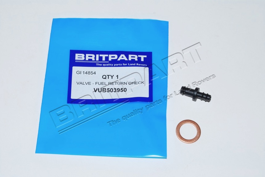 VUB503950 Kraftstofffilter Rückschlagventil