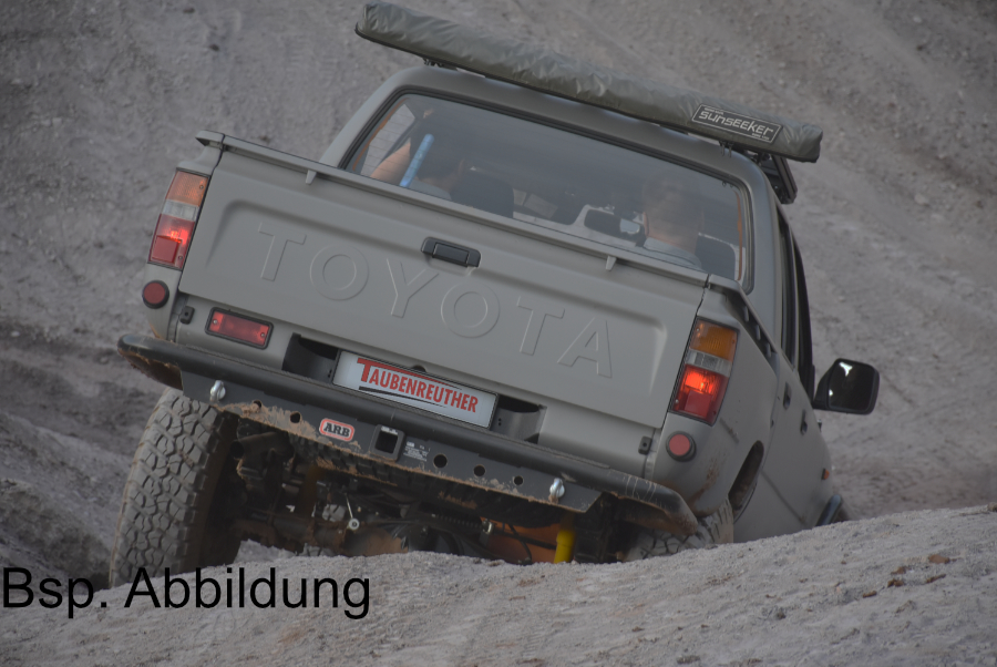 ARB Heckstoßstange Toyota Hilux DC & EC mit IFS, schwarz ARB Heckstoßstange Toyota Hilux DC & EC mit IFS, schwarz