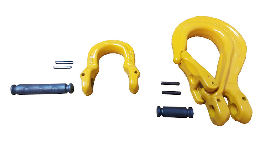 Haken für Kunststoffseil 12mm, inkl. Verbinder, 3.200 kg Tragkraft Haken für Kunststoffseil 12mm, inkl. Verbinder, 3.200 kg Tragkraft
