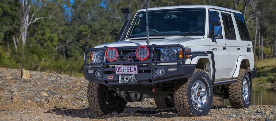 ARB-Windenstoßstange Toyota HZJ 7 ab `07 mit KV und Airbag, 47.6mm ARB-Windenstoßstange Toyota HZJ 7 ab `07 mit KV und Airbag, 47.6mm