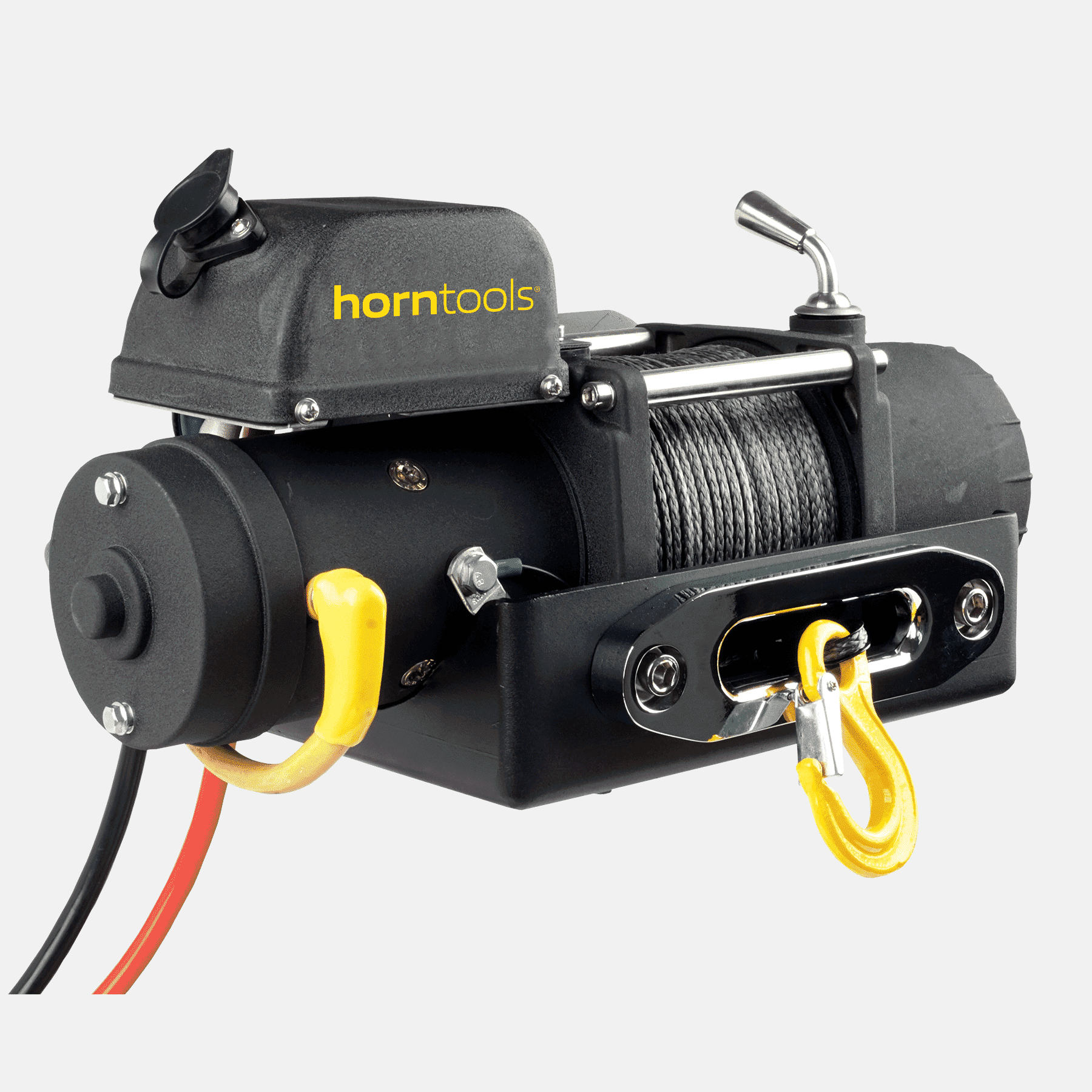 horntools Mobiles Seilwindensystem Super Speed 4.3 Tonnen 12V mit 80m Kunststoffseil