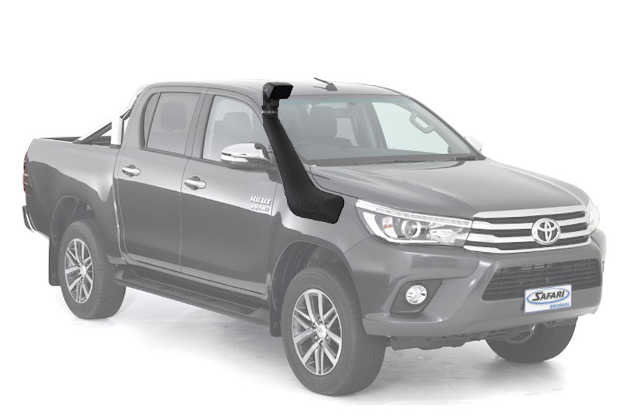Safari Snorkel Toyota Hilux `16->, SS5019R, breite Kotflügel Safari Snorkel Toyota Hilux `16->, SS5019R, breite Kotflügel