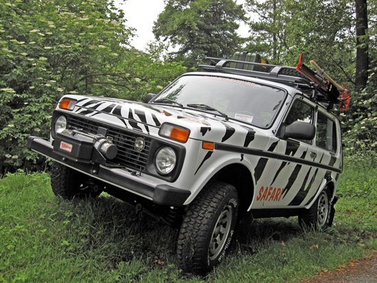 Windenanbausatz Lada Niva für WARN CE-M6000, 8000 Windenanbausatz Lada Niva für WARN CE-M6000, 8000