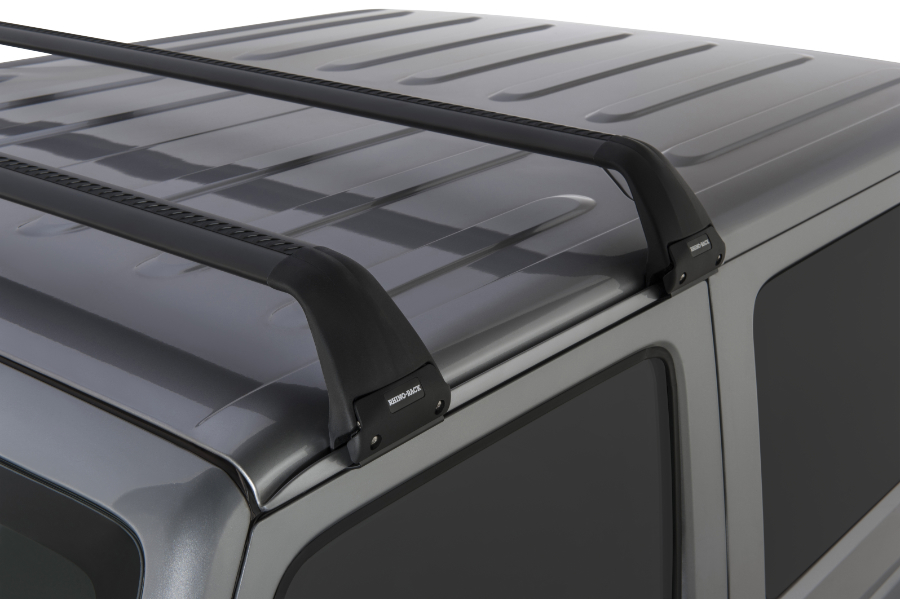 Rhino Rack Vortex Dachträger, (2), schwarz, Wrangler JK 2-trg, Regenrinne Rhino Rack Vortex Dachträger, (2), schwarz, Wrangler JK 2-trg, Regenrinne