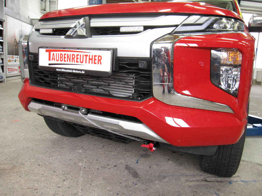 Seilwinden Kit f. Mitsubishi L200 ab `19 inkl. WARN ''AXON 55-S''-Seilwinde Seilwinden Kit f. Mitsubishi L200 ab `19 inkl. WARN ''AXON 55-S''-Seilwinde