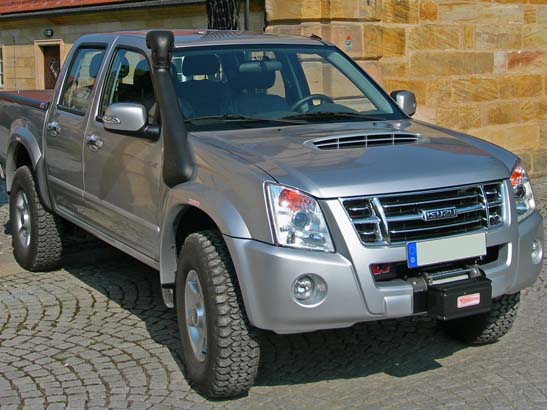 Safari-Snorkel Isuzu D-MAX ab `07 - `06/12, SS165HF Safari-Snorkel Isuzu D-MAX ab `07 - `06/12, SS165HF