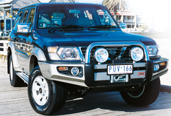 ARB-Saharabar Nissan Patrol GR Y61, 04->, ohne Bügel und Gummipuffer ARB-Saharabar Nissan Patrol GR Y61, 04->, ohne Bügel und Gummipuffer