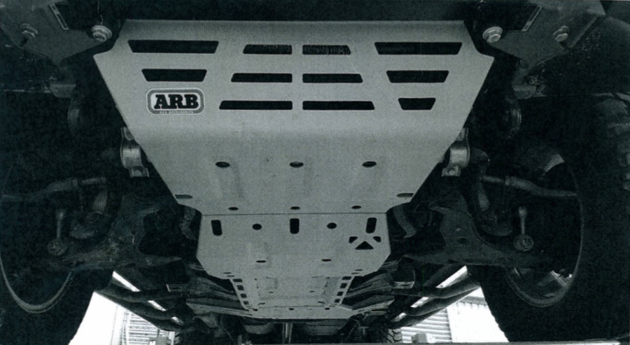 ARB Unterfahrschutz Mitsubishi L200 ab 15, Stahl 3mm, 4-teilig ARB Unterfahrschutz Mitsubishi L200 ab 15, Stahl 3mm, 4-teilig