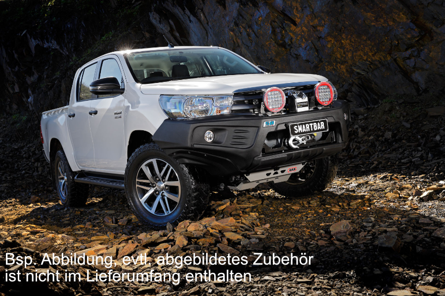 ARB-Stealthbar Toyota Hilux Revo `16-`21 ohne Seilwindenaufnahme, schwarz ARB-Stealthbar Toyota Hilux Revo `16-`21 ohne Seilwindenaufnahme, schwarz