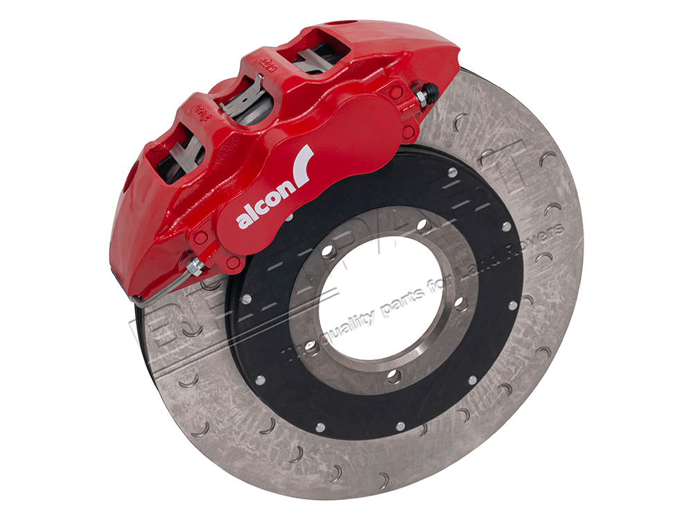 DA2700 Alcon 18" Bremsanlage rot (6 Kolben) für vorne
