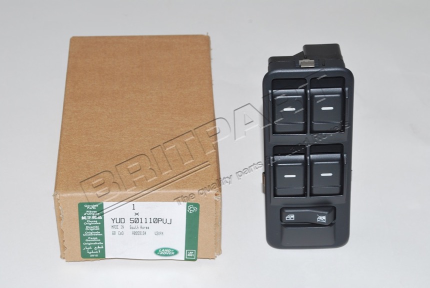 YUD501110PVJ FensterheberschalterRange Rover Sport LS 05-13  Schalter Links Vorne YUD501110PVJ