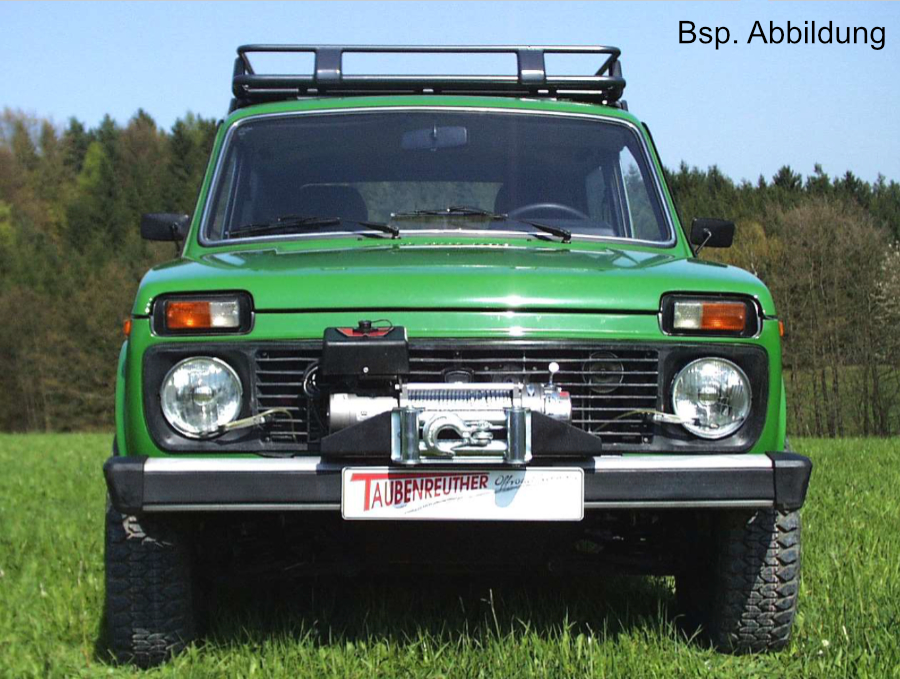 Seilwindenanbausatz Lada Niva inkl. AXON55S Seilwindenanbausatz Lada Niva inkl. AXON55S