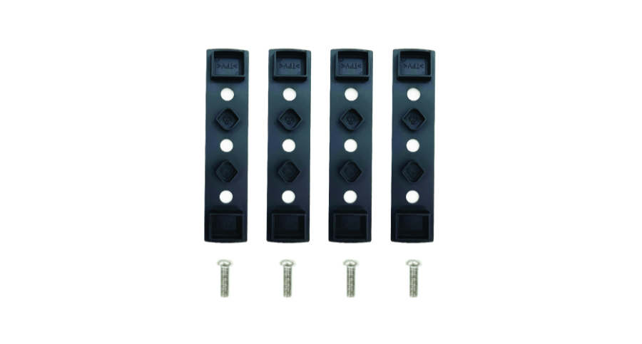 Rhino Rack Gummidichtung (4 Stk) für RLT600 Fußkit, inkl. M8 Schrauben (8Stk)