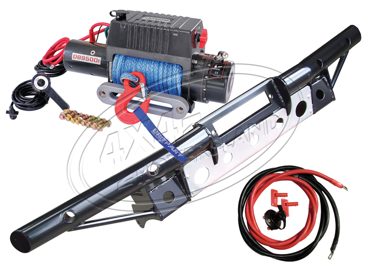 db1349r Rohr Stoßstange Winde komplett Kit Defender Land Rover, Seilwinde