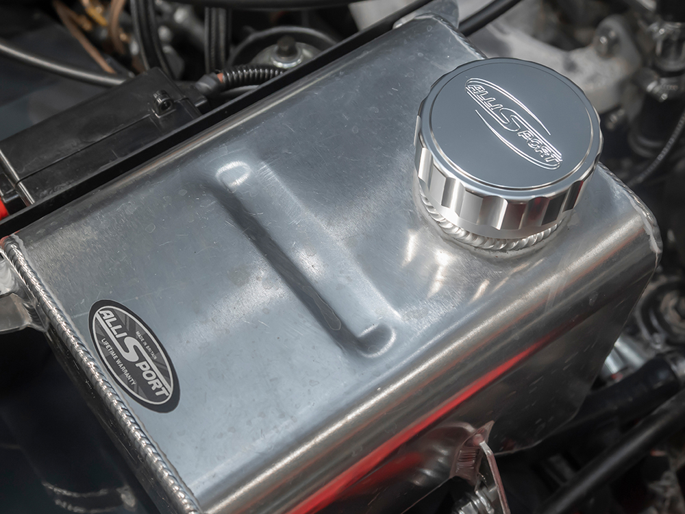 Britpart DA4953 AlliSport Aluminium-Deckel für den Ausgleichsbehälter von Land Rover Fahrzeugen.