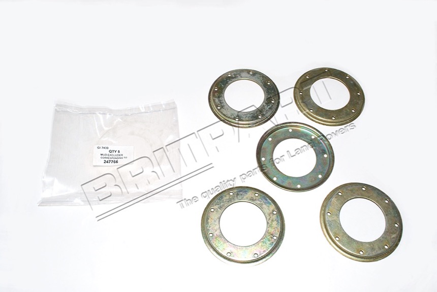 247766 Deckel Schmutzblech Simmerring vorne