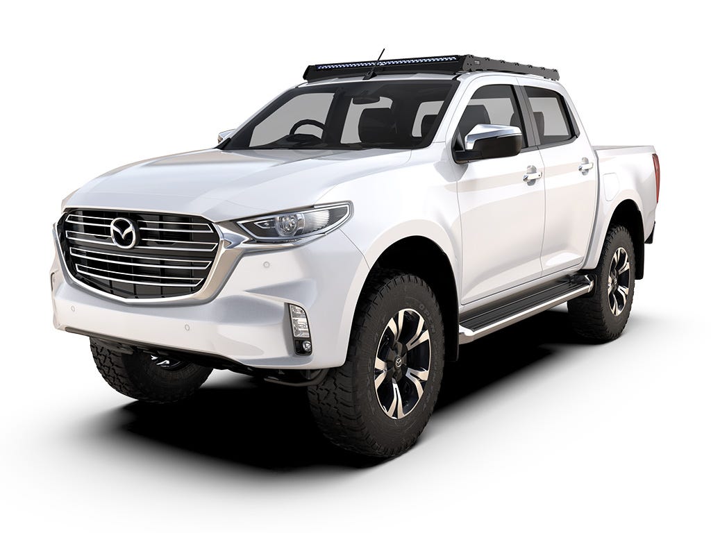 Mazda BT50 (2020-Current) Slimsport Roof Rack Kit w/40in Light Bar Kit Mazda BT50 (2020-Current) Slimsport Roof Rack Kit w/40in Light Bar Kit