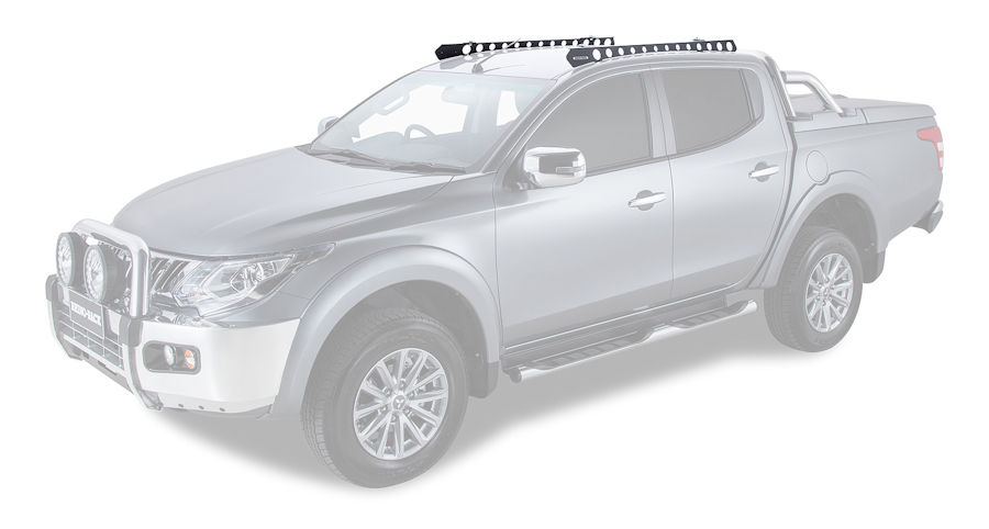 Rhino Rack ''Backbone'' Montagekit Mitsubishi L200 ab `15 Doppelkabine Rhino Rack ''Backbone'' Montagekit Mitsubishi L200 ab `15 Doppelkabine