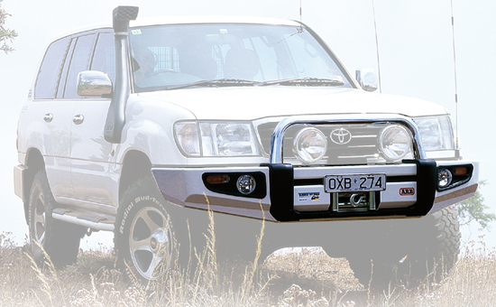 ARB-Saharabar Toyota HZJ105, ohne Bügel, ohne Gummipuffer ARB-Saharabar Toyota HZJ105, ohne Bügel, ohne Gummipuffer