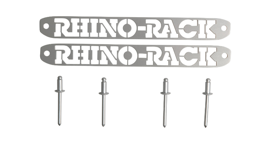 RhinoRack Emblem für PioneerNG Plattformen (2), inkl. 4 Nieten RhinoRack Emblem für PioneerNG Plattformen (2), inkl. 4 Nieten