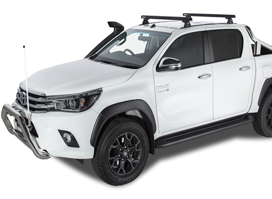 Rhino Rack HD Querträger 1250mm, (2) Hilux Doka 07/16 ->, Schienen+RLT600 Rhino Rack HD Querträger 1250mm, (2) Hilux Doka 07/16 ->, Schienen+RLT600