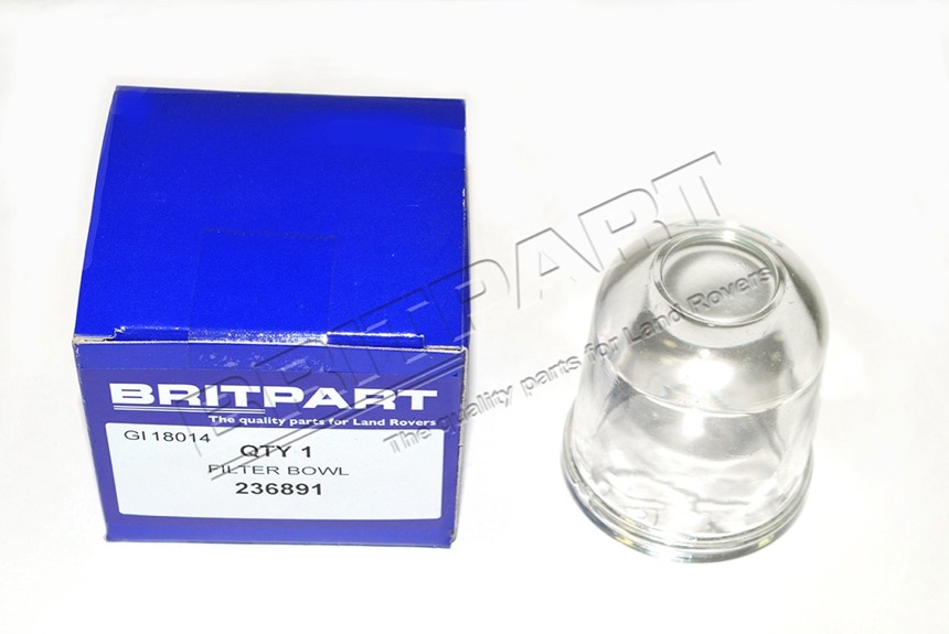 236891 Glas Benzinfilter, Land Rover Serie