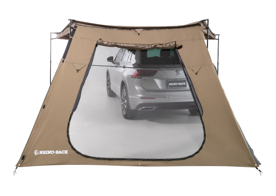 Rhino Rack Seitenteil (1) für Batwing Compact Markise, mit großer Öffnung Rhino Rack Seitenteil (1) für Batwing Compact Markise, mit großer Öffnung