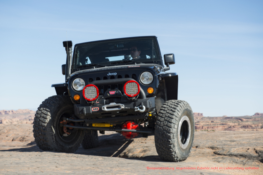 ARB Windenstoßstange Jeep Wrangler JK ab 07, schwarz pulverbeschichtet, Stubby ARB Windenstoßstange Jeep Wrangler JK ab 07, schwarz pulverbeschichtet, Stubby