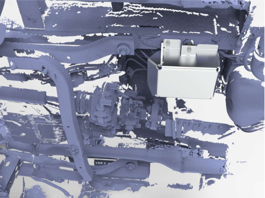 Unterfahrschutz Mercedes Sprinter 907 ab 22 Automatik, Kraftstofffilter Unterfahrschutz Mercedes Sprinter 907 ab 22 Automatik, Kraftstofffilter