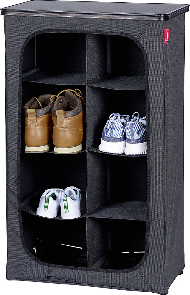 Movera-L-9931972100 Schuh-Organizer Isabella faltbar Farbe anthrazit