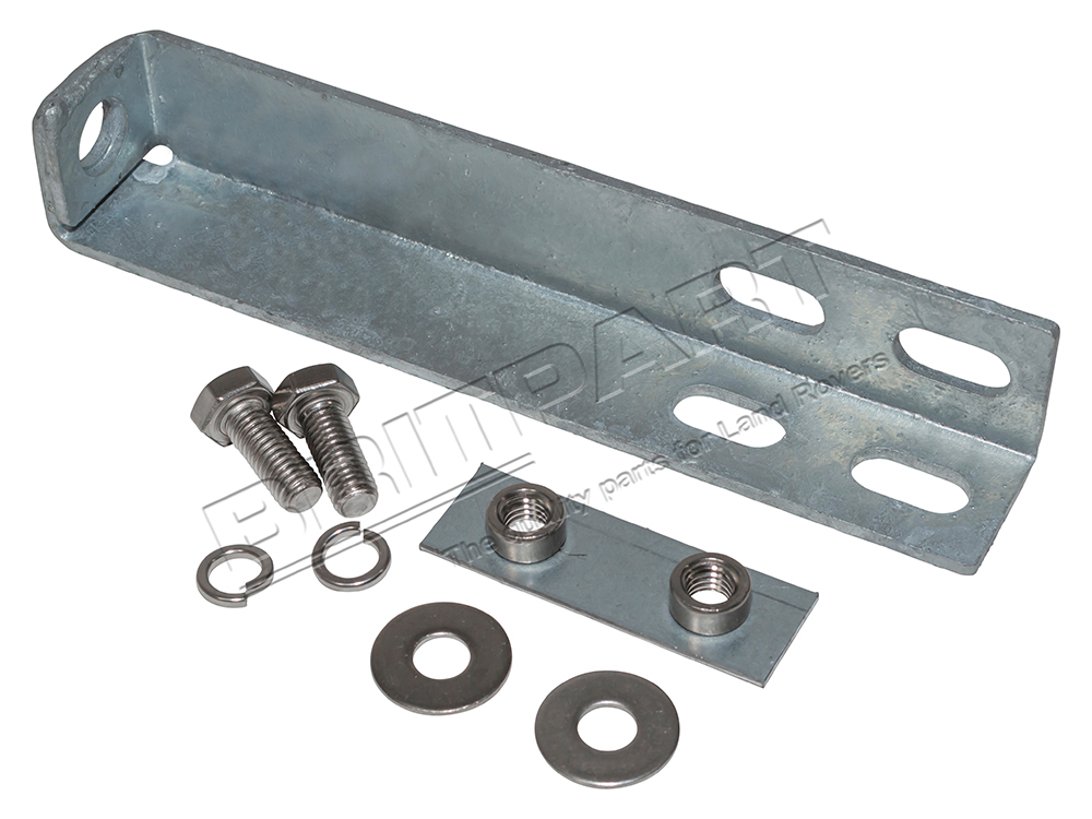 Britpart DA1830 Universal Seatbelt Halter Galvanised - Def für Defender