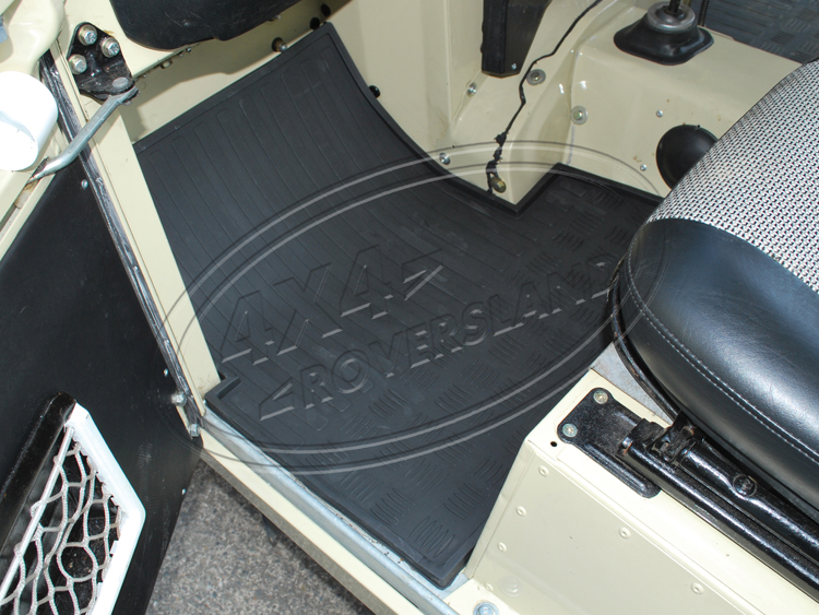 da4422 Gummi Fußmatten vorne Serie 2 und 3 Land Rover