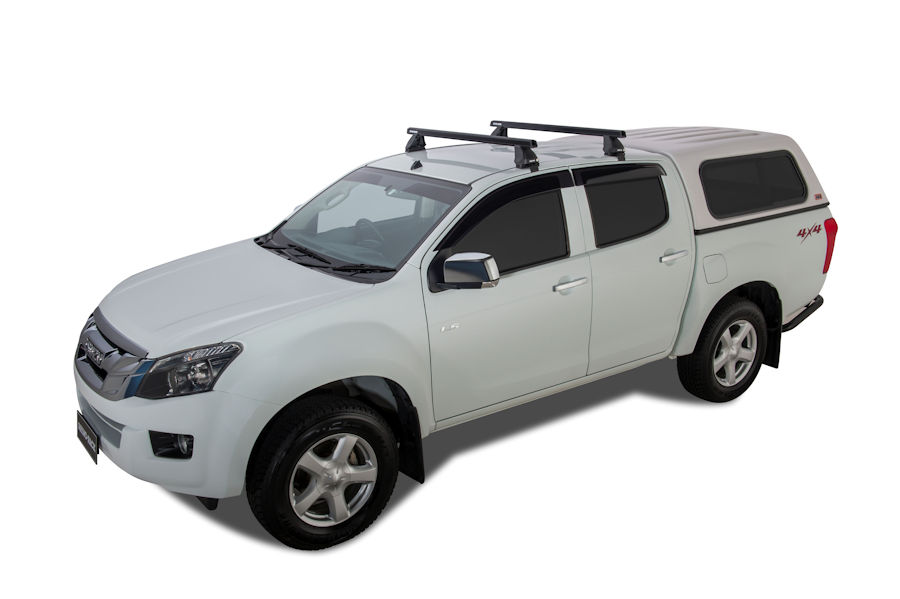 Rhino Rack 2500 HD Querträger (2) Isuzu DMAX `12-`12/2020, Doka, Klemmsystem Rhino Rack 2500 HD Querträger (2) Isuzu DMAX `12-`12/2020, Doka, Klemmsystem