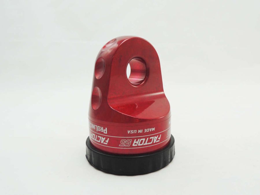 ''FACTOR 55'' PROLINK XXL WINCH SHACKLE MOUNT, RED ''FACTOR 55'' PROLINK XXL WINCH SHACKLE MOUNT, RED