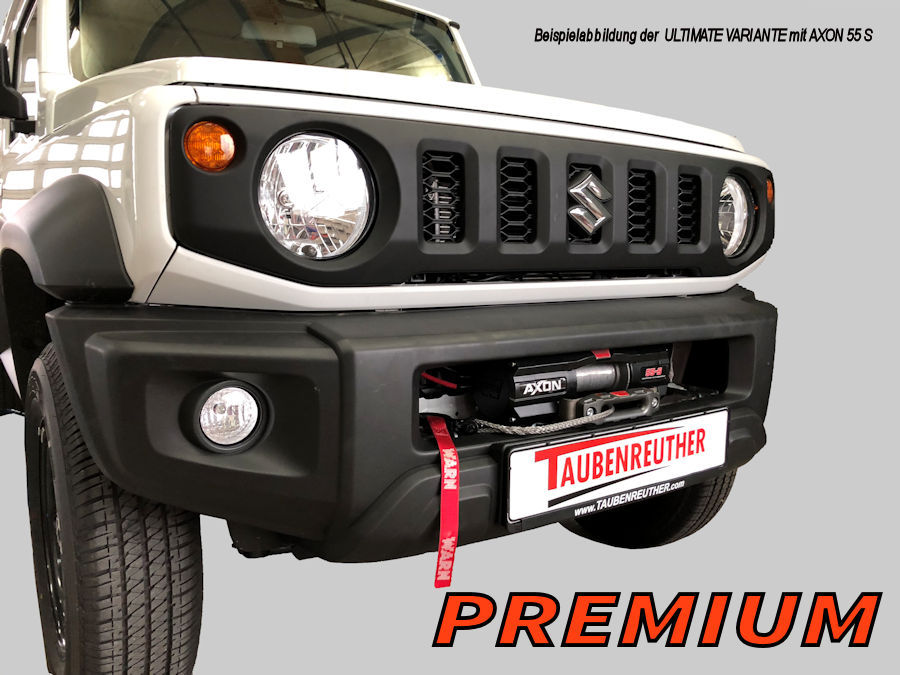 Seilwinden Set Suzuki Jimny GJ ab 2018, inkl. WARN AXON 45-S