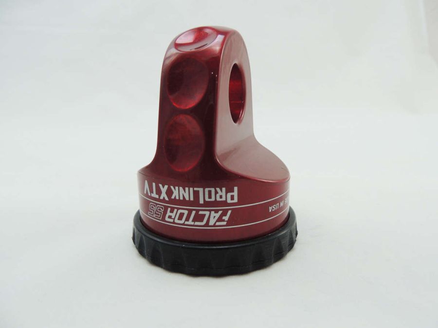 ''FACTOR 55'' PROLINK XTV (ATV and UTV) WINCH SHACKLE MOUNT, RED ''FACTOR 55'' PROLINK XTV (ATV and UTV) WINCH SHACKLE MOUNT, RED