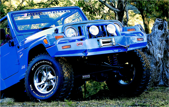 ARB-Windenstoßstange Wrangler TJ #3450070 ARB-Windenstoßstange Wrangler TJ #3450070